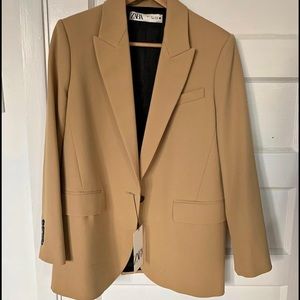 Zara camel blazer